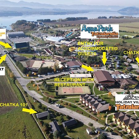 Chatky 101 A 411 Tatralandia Liptovský Mikuláš المظهر الخارجي الصورة